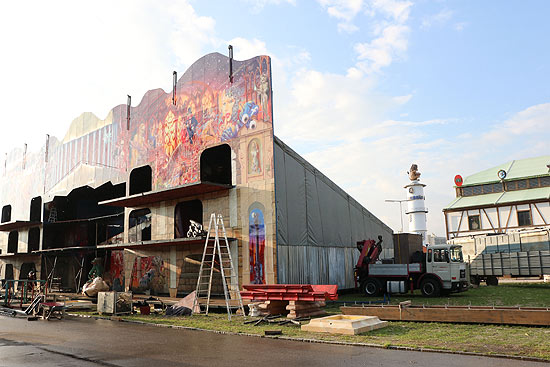 Geisterschloss von Kunz am 30.08.2018 (©Foto: Martin Schmitz)